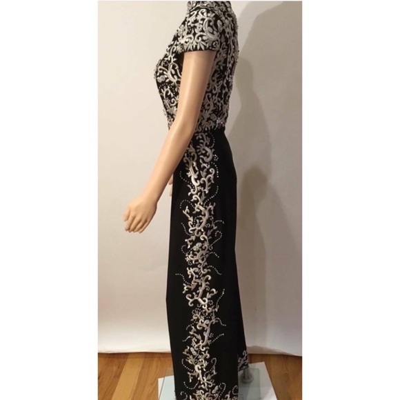 ALICE & OLIVIA CRYSTAL EMBELLISHED JUMPSUIT - Picture 5 of 10